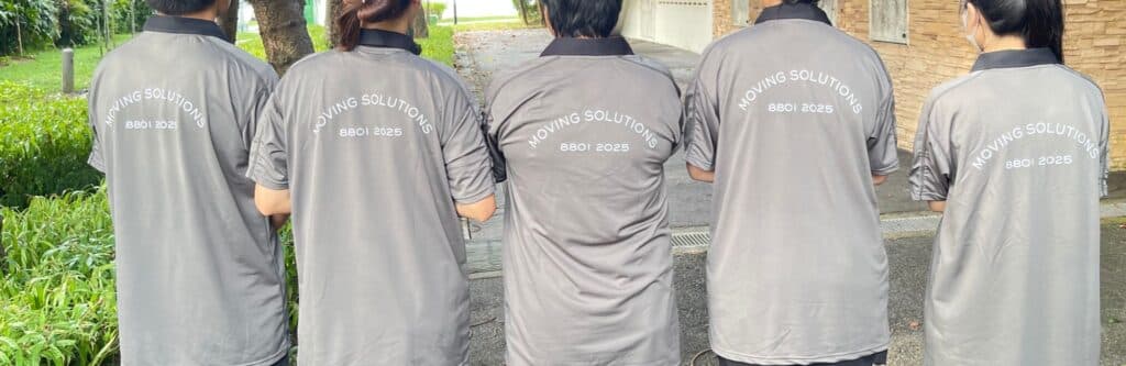 Moving Solutions team in uniform