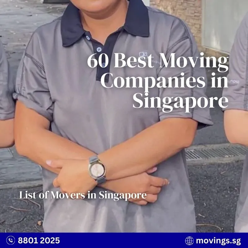 Moving Solutions staff member in uniform representing a professional moving service in Singapore